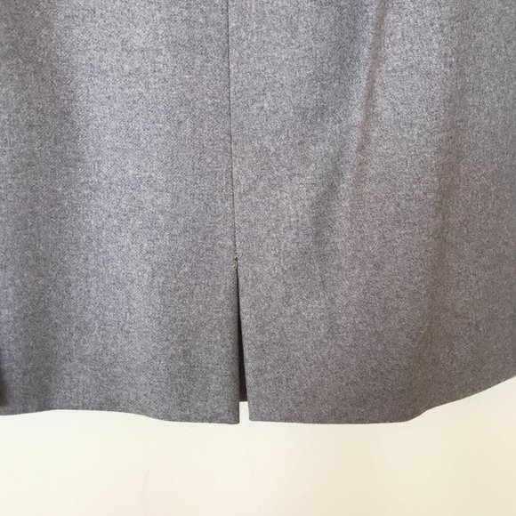 Vintage 1950s Dan Millstein Gray Wool Skirt Suit - Picture 12 of 14